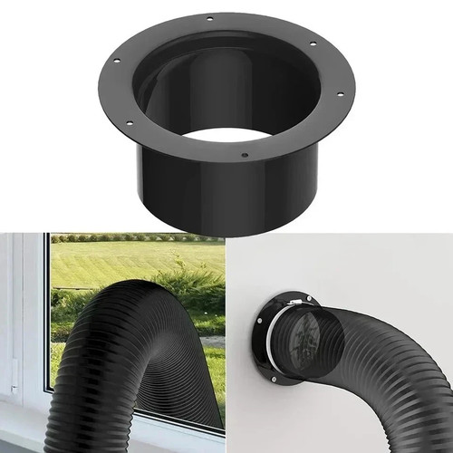 Vent pipe adapter wall - vent, flange