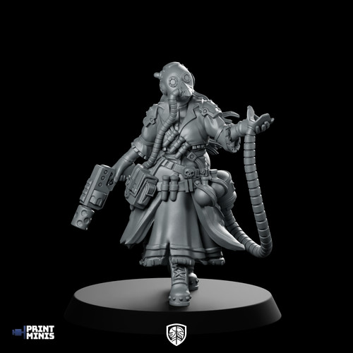 Chem dealer plague mask - plague,