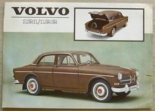 VOLVO 121/122S Four Door Car Sales / Specification Leaflet 1962-63 #RK 609