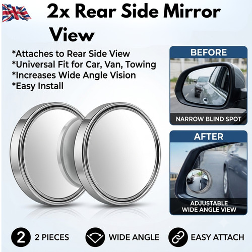 Blind spot mirror rear - blind,