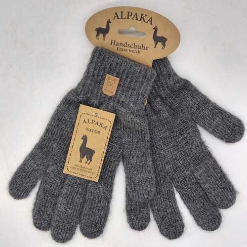 Alpaca men knitted finger - alpaca,