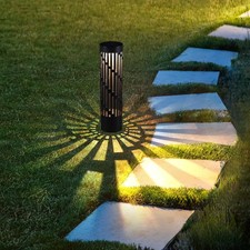 Testrite 4-Pack Solar Bollard