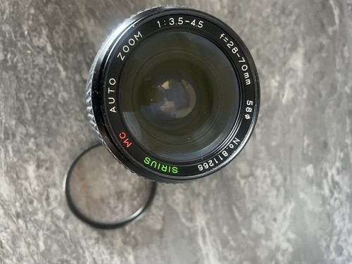 Sirius 70mm 4 5 - f/3.5-4.5, |