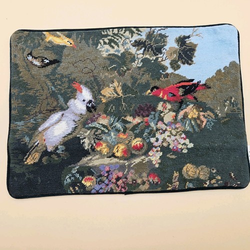 Woollen needle point tropical - woollen,