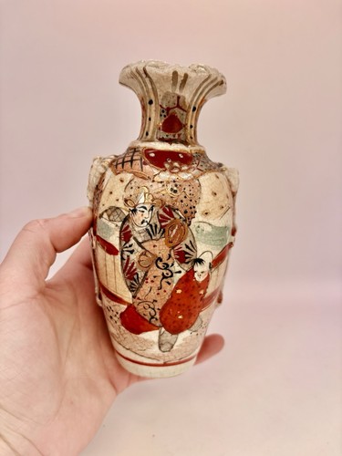 Antique vase japanese - japanese, satsuma