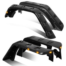 Plastic fender flares