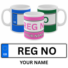 Car Reg & Name Personalised