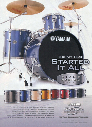 2008 print yamaha stage - ad,