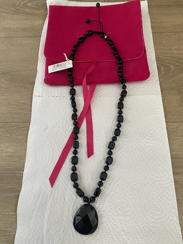 Lola rose black necklace - lola,