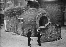 Blast-proof Bomb Shelter London 1941 Historic Old Photo