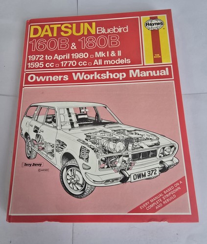 Datsun bluebird 160b 180b - bluebird,