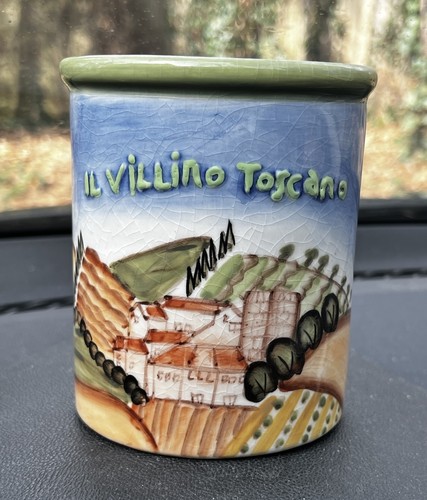 Utensili holder tuscany scene - tuscany,