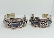 Afghan Kuchi Black Onyx Cuff