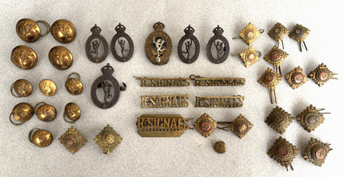 Vintage job lot military - lot,