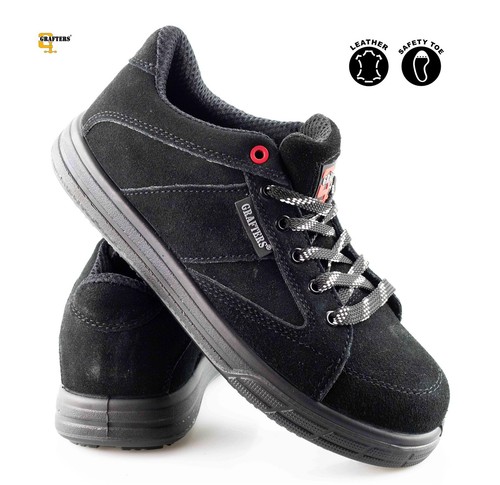 Mens leather suede safety - mens,