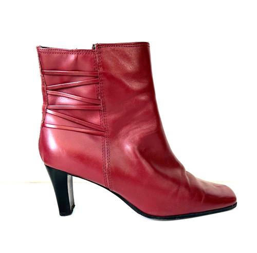Zip ankle boots dark - ankle,