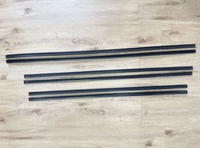Vw Golf mk1 GTI Convertible Rivage Genuine side trims moulding set 6x Black