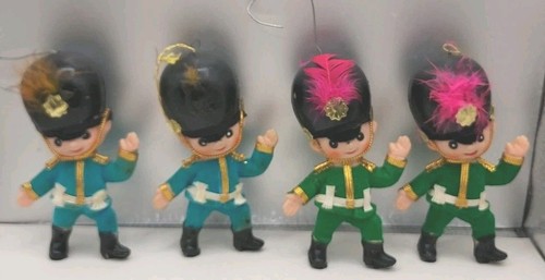 Flocked toy soldiers - flocked,