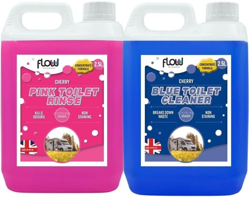 Flow pink blue chemical - pink, &