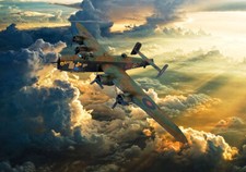Handley Page Halifax BIII Bomber  canvas prints various sizes free delivery 