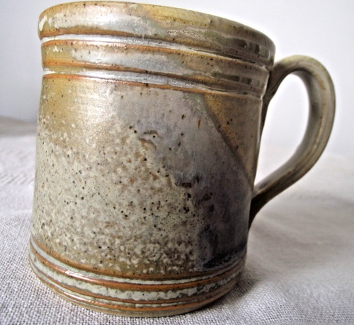 Studio pottery mug - studio, stoneware