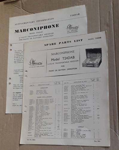 Marconiphone model t24dab - marconiphone,