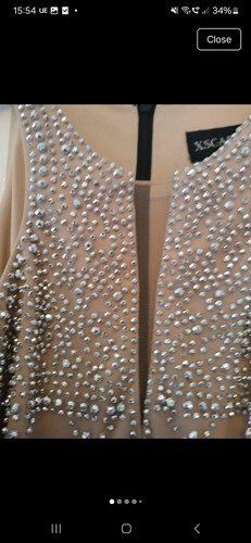 Xscape prom dress - prom, nude