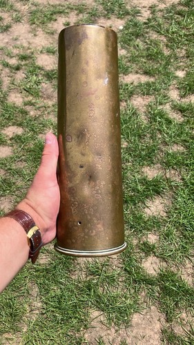 Wwi 1915 brass trench art - 1915,