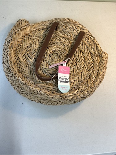 Joules straw bag new - joules,