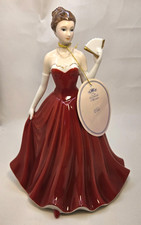 The Leonardo Collection Ellie Figurine Red Dress by Annie Rowe 19 cm