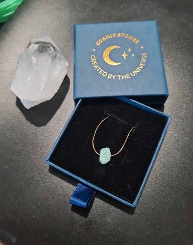 Healing crystal necklace - crystal,