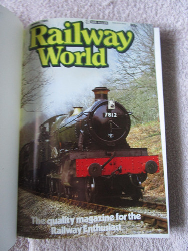 Railway world bound volume - railway,