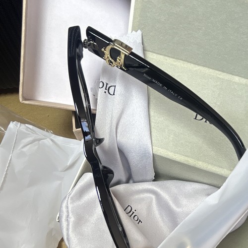 Dior black full rim plastic - black,