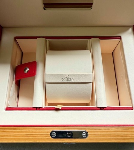 Omega wooden box - wooden,