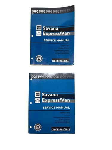 Service manuals van 1996 - manuals,