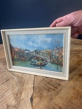 Original Vintage Signed Framed