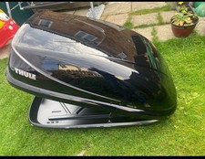 THULE Ocean 80 Car Roof Box Gloss Black Finish - 320 Litre Capacity