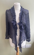 Out Of Xile Blue Ruffle