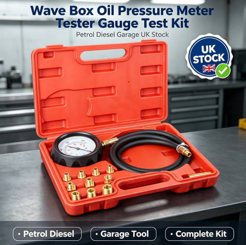 Engine oil pressure - engine, tester