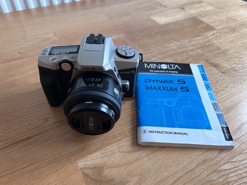 Minolta dynax maxxum - minolta, 5