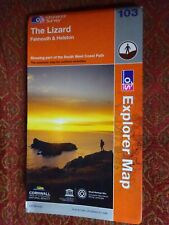 OS MAP THE LIZARD HELSTON