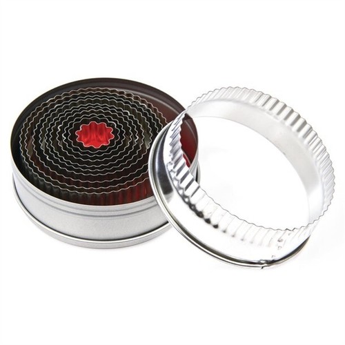 Pastry cookie cutters fluted - pastry,