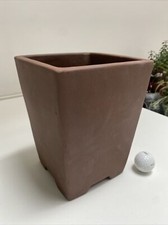 Cascade bonsai pot 23.2cm high new Large Unglazed Cascade bonsai Tree pot