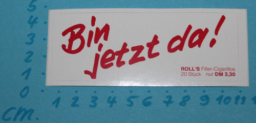 Vintage decal sticker roll - vintage,