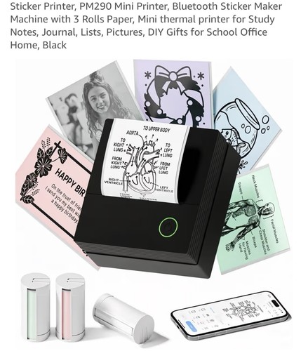 Sticker printer mini - sticker,
