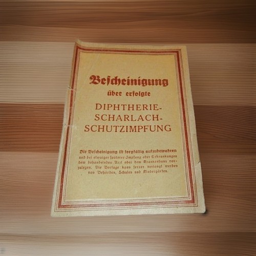 Ww2 era german vaccination - era,
