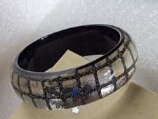 Modernist Costume Plastic Cuff