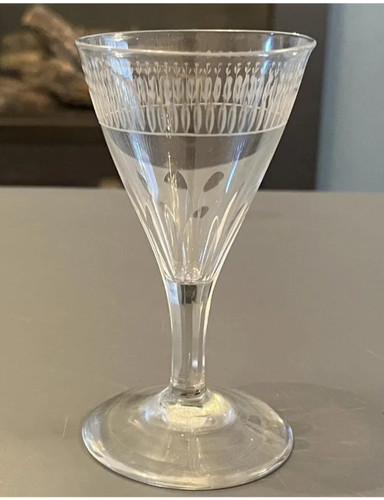 Antique georgian lead crystal - georgian,