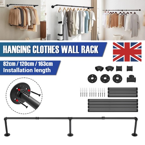 Industrial pipe clothing rack - pipe,