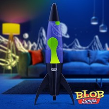 Blob lamps rocket - rocket, lava